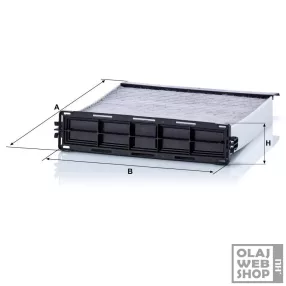 Mann-Filter aktívszenes pollenszűrő CUK 28 013