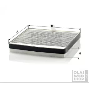 Mann-Filter aktívszenes pollenszűrő CUK2855