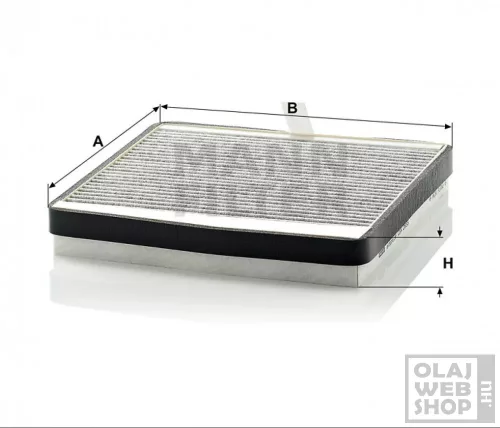 Mann-Filter aktívszenes pollenszűrő CUK2855
