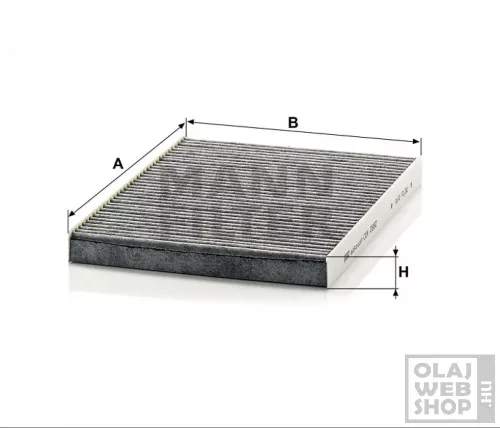 Mann-Filter aktívszenes pollenszűrő CUK2882
