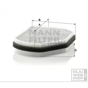 Mann-Filter aktívszenes pollenszűrő CUK2897