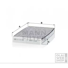 Mann-Filter aktívszenes pollenszűrő CUK29008