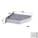 Mann-Filter aktívszenes pollenszűrő CUK 2939/1