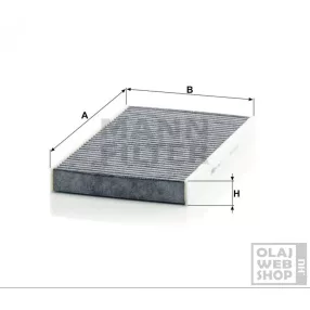 Mann-Filter aktívszenes pollenszűrő CUK2940