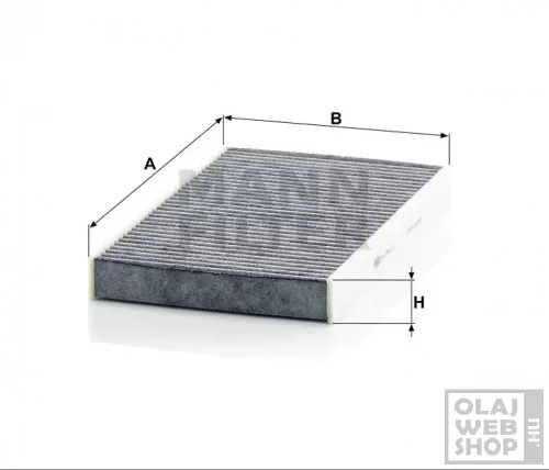 Mann-Filter aktívszenes pollenszűrő CUK2940