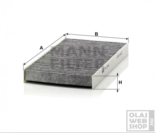 Mann-Filter aktívszenes pollenszűrő CUK2956