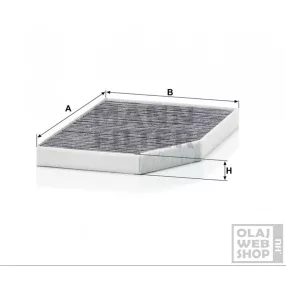 Mann-Filter aktívszenes pollenszűrő CUK30007