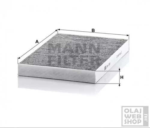 Mann-Filter aktívszenes pollenszűrő CUK3037