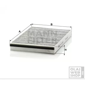 Mann-Filter aktívszenes pollenszűrő CUK3054