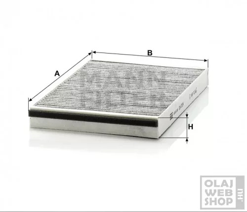 Mann-Filter aktívszenes pollenszűrő CUK3054