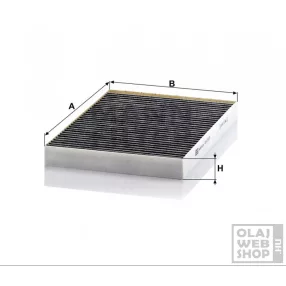 Mann-Filter aktívszenes pollenszűrő CUK3137
