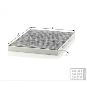 Mann-Filter aktívszenes pollenszűrő CUK3142