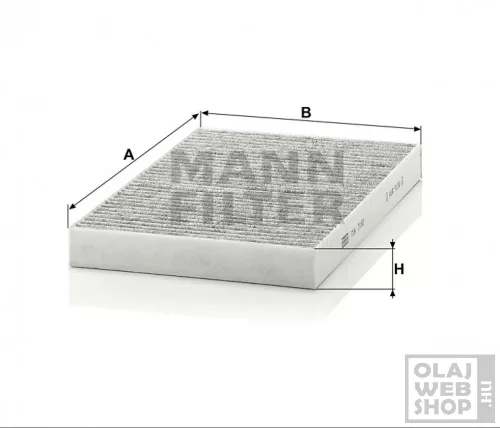 Mann-Filter aktívszenes pollenszűrő CUK3192