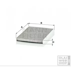 Mann-Filter aktívszenes pollenszűrő CUK32008