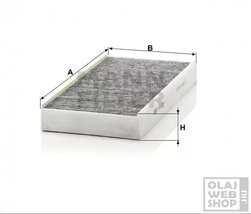 Mann-Filter aktívszenes pollenszűrő CUK3240