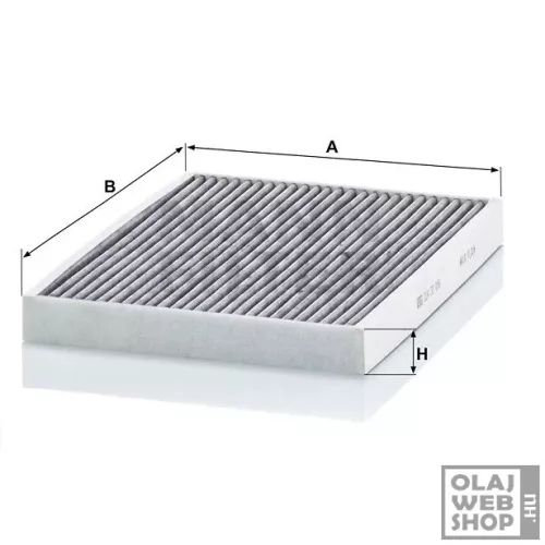 Mann-Filter aktívszenes pollenszűrő CUK 33 006