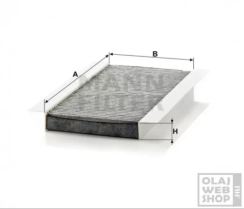 Mann-Filter aktívszenes pollenszűrő CUK3337