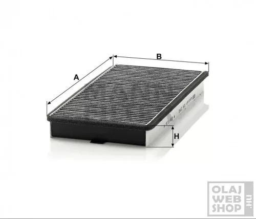 Mann-Filter aktívszenes pollenszűrő CUK3340