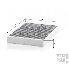 Mann-Filter aktívszenes pollenszűrő CUK34003