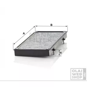 Mann-Filter aktívszenes pollenszűrő CUK3454