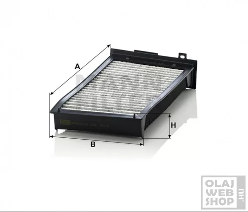 Mann-Filter aktívszenes pollenszűrő CUK3518