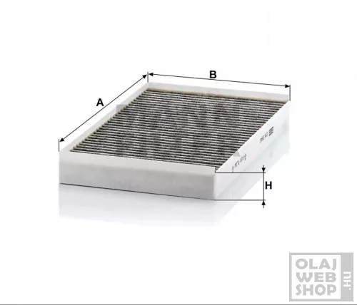 Mann-Filter aktívszenes pollenszűrő CUK3540