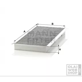 Mann-Filter aktívszenes pollenszűrő CUK3567