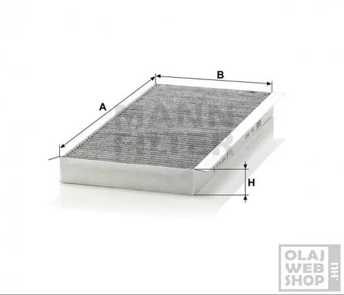 Mann-Filter aktívszenes pollenszűrő CUK3567