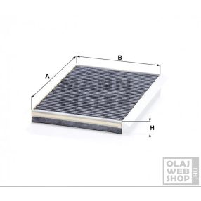 Mann-Filter aktívszenes pollenszűrő CUK3780