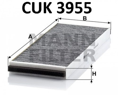 Mann-Filter aktívszenes pollenszűrő CUK3955