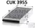 Mann-Filter aktívszenes pollenszűrő CUK3955