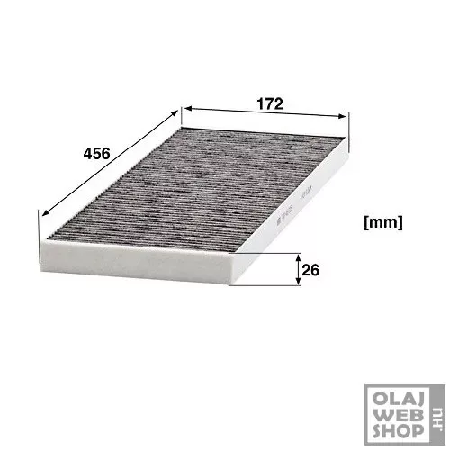 Mann-Filter aktívszenes pollenszűrő CUK 46 025