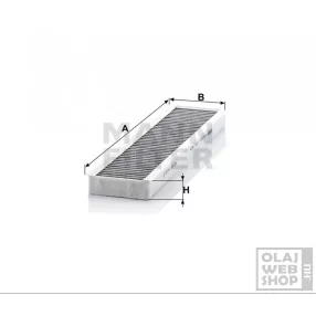 Mann-Filter aktívszenes pollenszűrő CUK4624