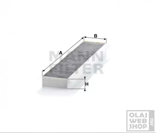 Mann-Filter aktívszenes pollenszűrő CUK5141