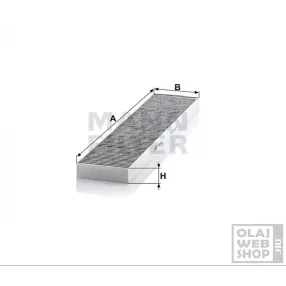 Mann-Filter aktívszenes pollenszűrő CUK5480