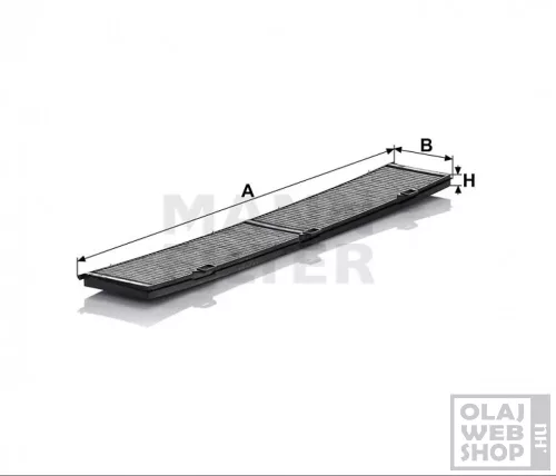 Mann-Filter aktívszenes pollenszűrő CUK8430
