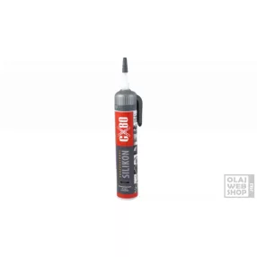 CX-80 Gázos tömítő (fekete) szilikon 210g
