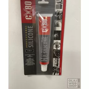 CX-80 Fekete szilikon paszta tubusos 80ml