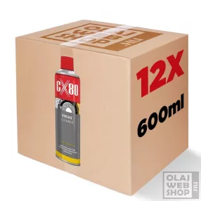 CX-80 Féktisztító spray 12x600ml karton