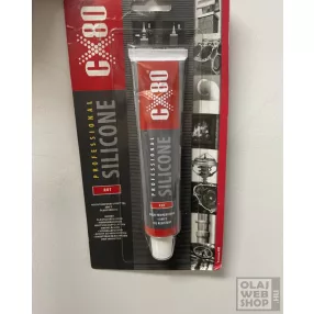 CX-80 Piros szilikon paszta tubusos 80ml