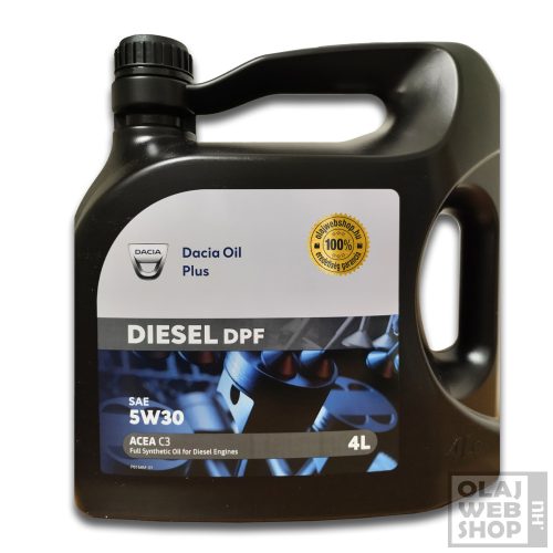 Dacia Oil Plus DPF Diesel 5W-30 motorolaj 4L