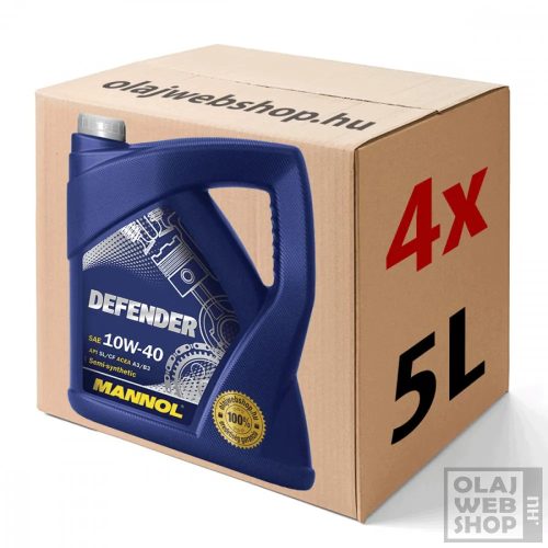 Mannol 7507 DEFENDER 10W-40 motorolaj 20L (karton)