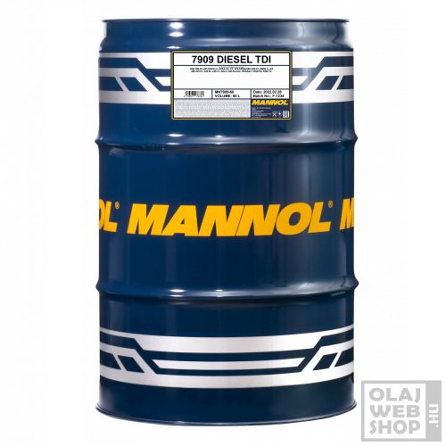 Mannol 7909 DIESEL TDI 5W-30 motorolaj 60L