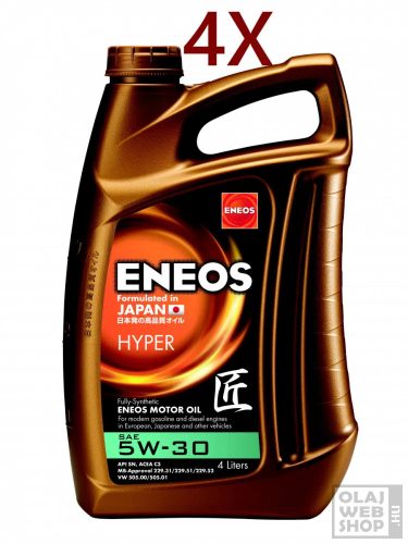 Eneos Hyper 5W-30 motorolaj 16L karton