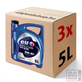 Elf Evolution 900 SXR 5w-40 motorolaj 15L karton