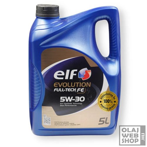 Elf Evolution Full-Tech FE 5w-30 motorolaj 5L