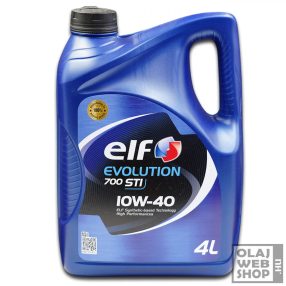 Elf Evolution 700 STI 10w-40 motorolaj 4L