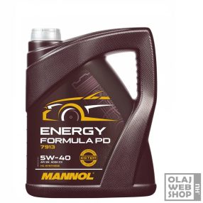 Mannol 7913 Energy Formula PD 5W-40 motorolaj 5L