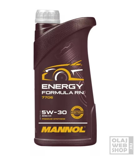 Mannol 7706 Energy Formula RN 5W-30 motorolaj 1L
