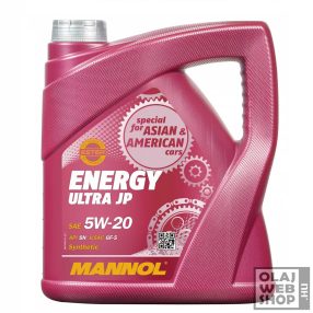 Mannol 7906 Energy Ultra JP 5W-20 motorolaj 4L